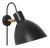 Black KH#1 Wall Lamp by Sabina Grubbeson for Konsthantverk For Sale