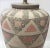 1980s 1980s Hand Painted Geometric Design Pottery Table Lamps- Pair For Sale - Image 5 of 9