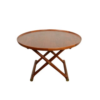 1950s Danish Modern Mogens Lassen a.j. Iversen Teak Coffee Table For Sale