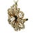 Late 19th Century Victorian 14k Gold Diamond and Seed Pearl Convertible Pendant Brooch For Sale - Image 10 of 17