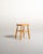 Brown Scandinavian Birch Stool, 1950s For Sale - Image 8 of 8