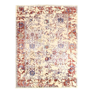 Pasargad Ivory Modern Broken Design Rug For Sale