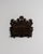 Early 20th Century Belgium Art Nouveau Chocolate Wood Desk Accessory For Sale - Image 14 of 15