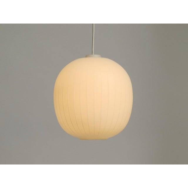 Glass Bologna Pendant Lamp by Aloys Gangkofner for Peill & Putzler, 1950s For Sale - Image 4 of 15