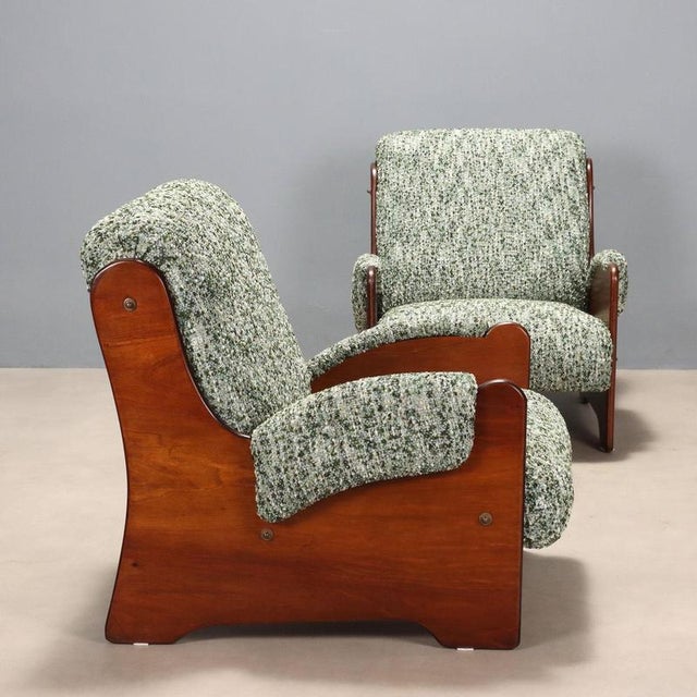 Armchairs, 1960s, Set of 2 For Sale - Image 3 of 10