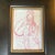 1970’s original abstract female nude portrait drawing in colored pencil. Measures 5x7 / 10x12 framed. Check out my shop...