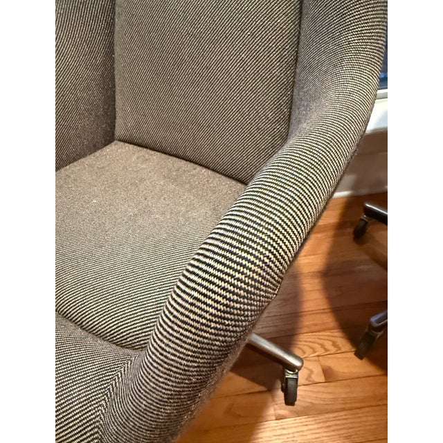 Metal Vintage Mid-Century Executive Chairs Attributed to Max Pearson for Knoll - Set of 3 For Sale - Image 7 of 12
