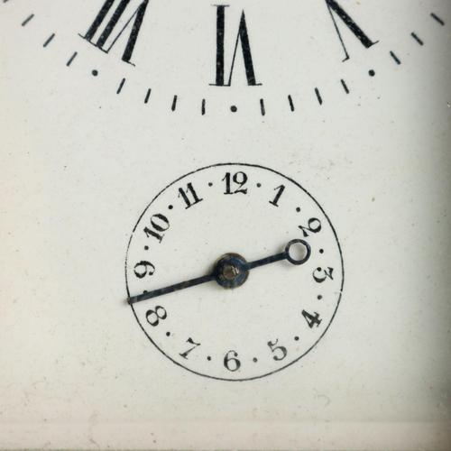 Gilded Bronze Desk Clock For Sale - Image 6 of 13