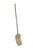 Antique 19th century primitive hand-hewn wooden country farmhouse grain shovel. Dimensions: 10" x 1.5" x 57.5" (W x D x H)