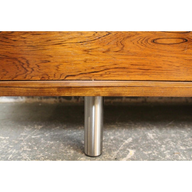 Mid 20th Century Danish Rosewood Sideboard Designed by Bodil Khaer for E. Pedersen & Søn. , Attributed For Sale - Image 17 of 18