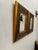 Hollywood Regency Pair of Vintage Traditional Neoclassical Greek Key Gold Finish Accent Wall Mirrors For Sale - Image 3 of 12