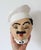 Vintage chalkware chef string holder wall hanging. No makers mark. Age wear to painted finish. Small nicks in chalkware.