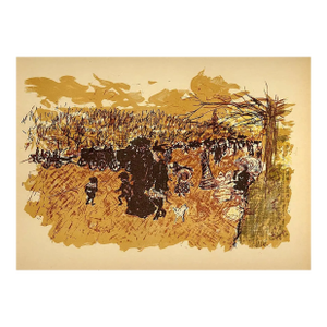 Bonnard Lithograph 109, Avenue Du Bois 1952