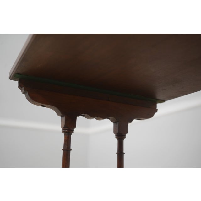 High Quality Inlaid Mahogany Nesting Stack Tables For Sale - Image 12 of 12