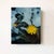 Early 21st Century Love and Grief by Shelli Langdale | Oil on gallery panel Yellow dandelion among dark foliage. For Sale - Image 5 of 5
