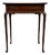 Antique Early 20th Century English Mahogany Side Table with Cabriole Legs For Sale