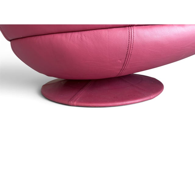 Set of DS 102 Chair and Ottoman by Mathias Hoffmann for de Sede, 1990s For Sale - Image 9 of 10