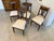Antique Biedermeier Armchairs in Walnut, Set of 4 For Sale - Image 9 of 11