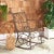Medrano Rocking Chair - Rustic Brown For Sale - Image 4 of 10