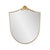 Wood Longhurst Estate Shield Mirror For Sale - Image 7 of 11