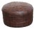 Brown Cowhide Ottoman, 1970s For Sale