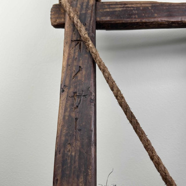 Authentic Japanese Backpack Carrier, 1920s For Sale - Image 13 of 16