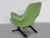 Mid-Century Italian Green Lounge Chair from Tecno, in Restored conditions. Designed 1950 to 1959 This piece is attributed...