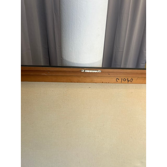 Vintage Mid Century Modern Leopard Painting For Sale - Image 10 of 10