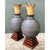 Late 20th Century Vintage Monumental Sculptural Wood Urns - A Pair For Sale - Image 5 of 12