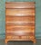 Hollywood Regency Regency Style Hardwood Waterfall Dwarf Library Bookcases, 1950, Set of 2 For Sale - Image 3 of 18