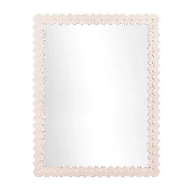 Contemporary Fleur Home Carnival Chaos Rectangle Mirror in Pink Ground, 36x48 For Sale - Image 3 of 3