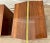 Mid Century Lane Nightstands Staccato Block Brutalist Front Walnut Side Tables, A Pair For Sale - Image 11 of 15