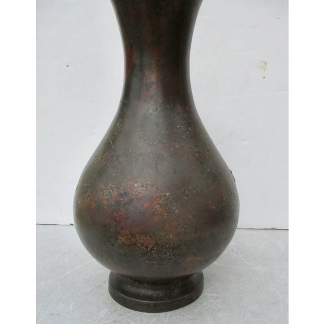 Antique Japanese Bronze Carp Vase For Sale In New York - Image 6 of 13