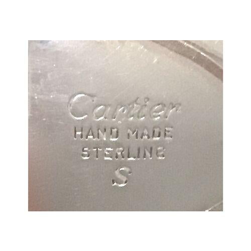 Vintage Cartier Sterling Silver Salt Dish For Sale In Atlanta - Image 6 of 6