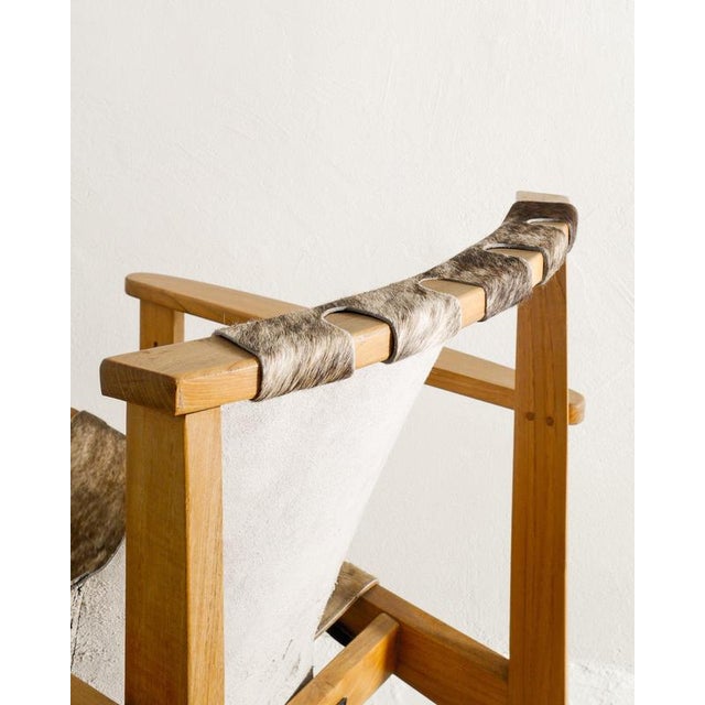 Wood Swedish Mid-Century Wooden Trienna Armchair by Carl-Axel Acking, 1950s For Sale - Image 7 of 8