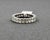 3.77 Ct Platinum Radiant Eternity Band Size 6.5 For Sale - Image 4 of 9