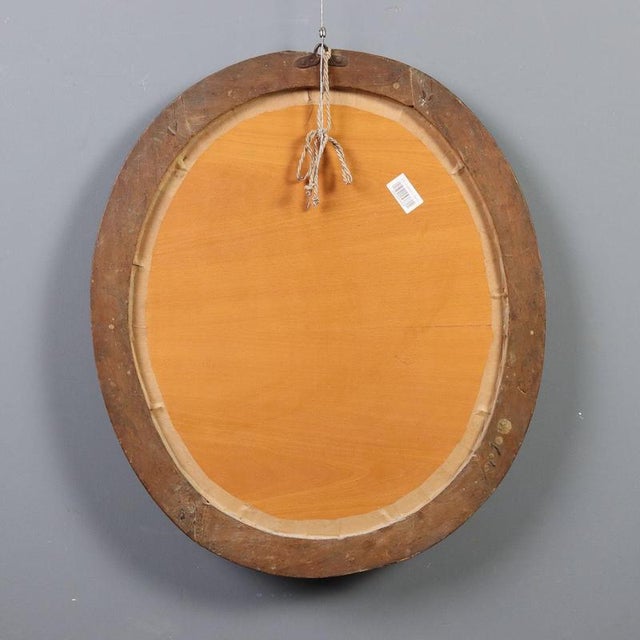 Northern Italian School Artist, Face of the Virgin Mary, Oil Painting on Canvas, Framed For Sale - Image 8 of 9