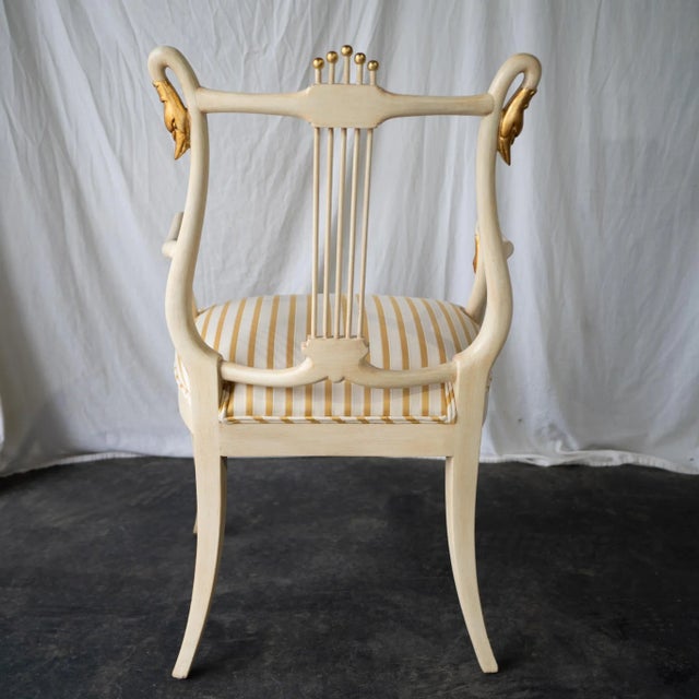 Late 20th Century Set of 4 'Fairy Tale' Hollywood Regency Armchairs For Sale - Image 4 of 7