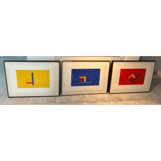 Printmaking Materials Per Arnaldi "Yellow Chair" Lithograph For Sale - Image 7 of 7