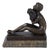 Art Deco Nude Statuette in Bronze, France, 1920s For Sale