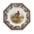 2020s Spode Woodland Octagonal Plate 9.5", Pheasant For Sale - Image 5 of 5