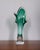 Sommerso vase in green Murano glass, designed by Vetreria V.A.C. Cimarosti & Pinzan, 1960s. This piece has an attribution...