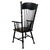 Wood 19th Century Ebonised Oak Windsor Armchair For Sale - Image 7 of 12