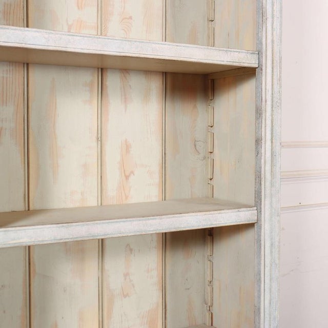 French Painted Bookcase, 1880 For Sale - Image 6 of 8