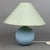 Da Vinci Blue Polka Dot Ceramic Sphere Table Lamp, 1970s For Sale - Image 14 of 14