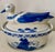 Farmhouse 1980s Blue & White Export Duck Tureen For Sale - Image 3 of 6