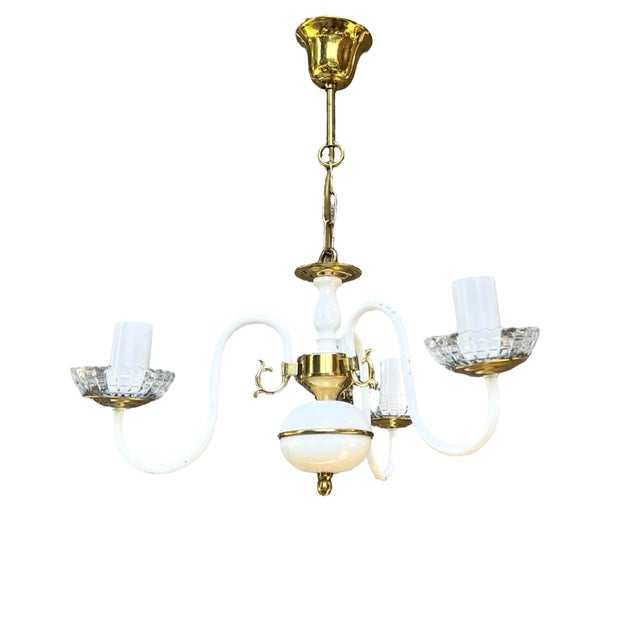 Aka Leuchten Chandelier, Hollywood Regency Style, Germany, 1970s. For Sale - Image 9 of 14