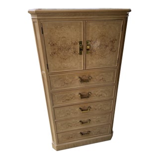 1990s Heritage Drexel Corinthian Collection Armoire For Sale