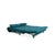 Ligne Roset Turquoise Blue Fabric Multy Three-Seater Sofa with Manual Sleeper Function from Ligne Roset For Sale - Image 4 of 11