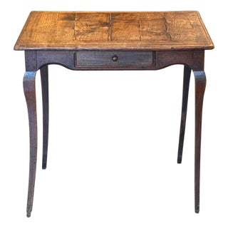 19th Century French Oak Side Table For Sale